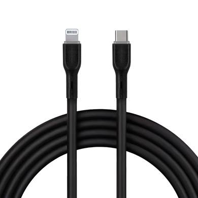 CABLE USB V3.0 TIPO C - LIGHTNING - 1 METRO, NEGRO, BROBOTIX 6006832 CABLE USB V3.0 TIPO C - LIGHTNING - 1 METRO, NEGRO, BROBOTIX 6006832